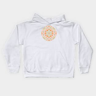 Pink Spring Millefiori Kids Hoodie